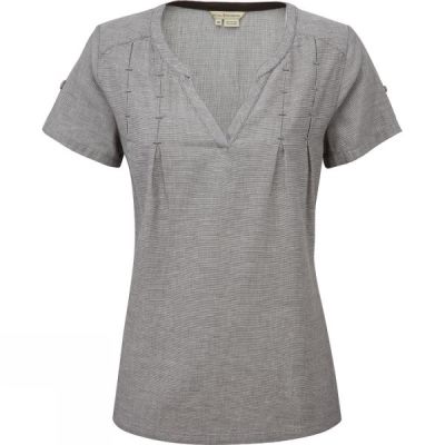 Tee Royal Robbins Cool Mesh Manga Corta Mujer Gris - Chile ZCP279103